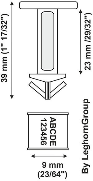 plastic seal drums drumseal technical drawing