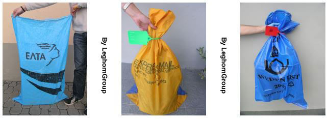 security postal mail sack with seals